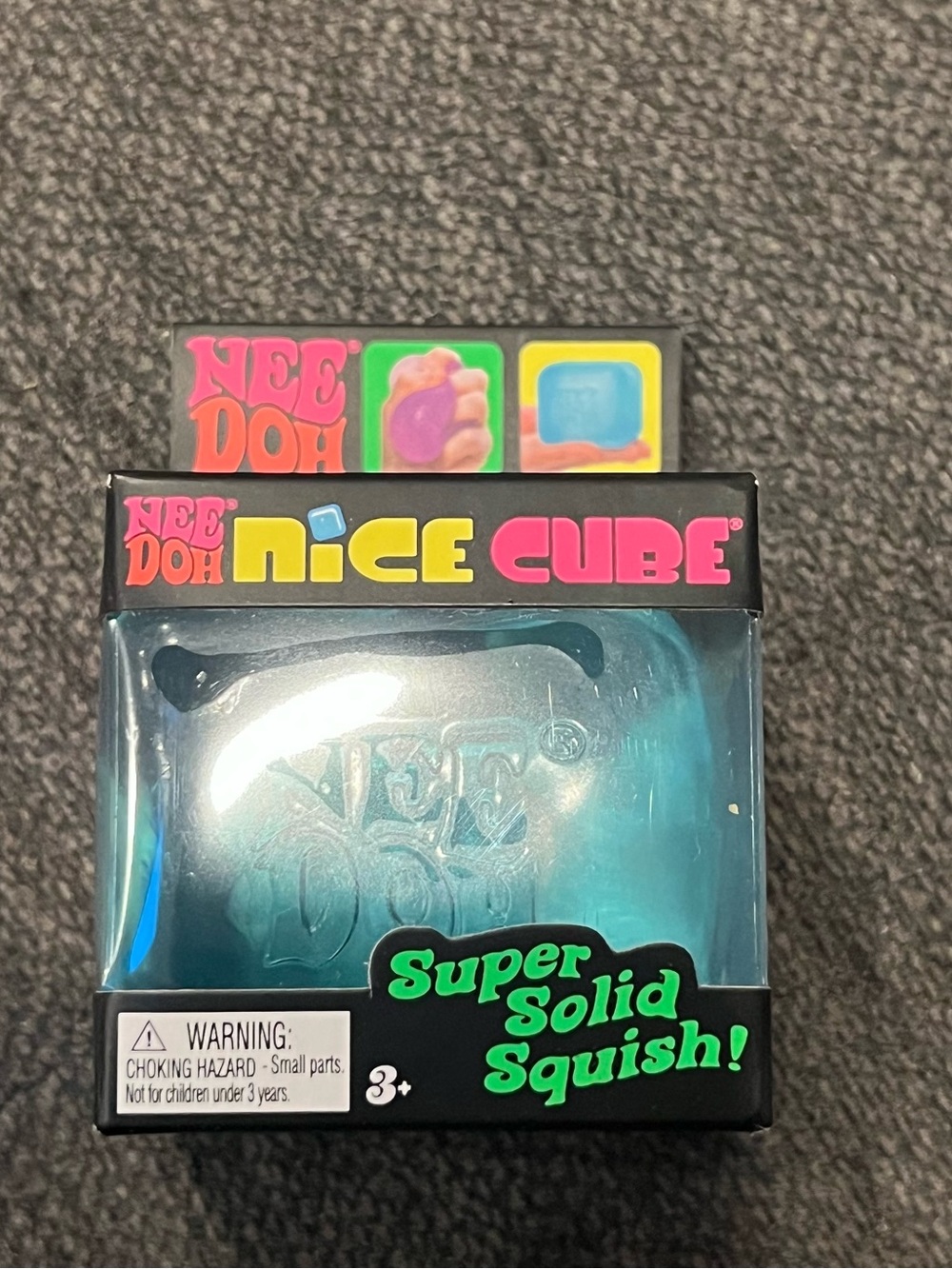 NEEDOH Nice Cube Super Solid Squish - Blue